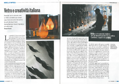 Dossier - Il Giornale - Vetro e creatività italiana